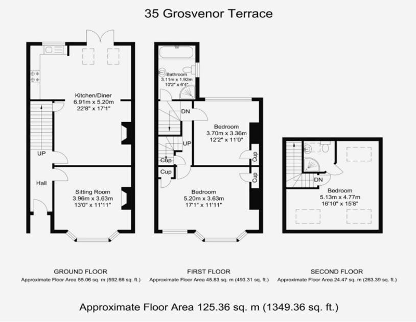 35 Grosvenor Terrace - 3 Bed Sleeps 6, 5 Min Walk From York City Centre Luaran gambar